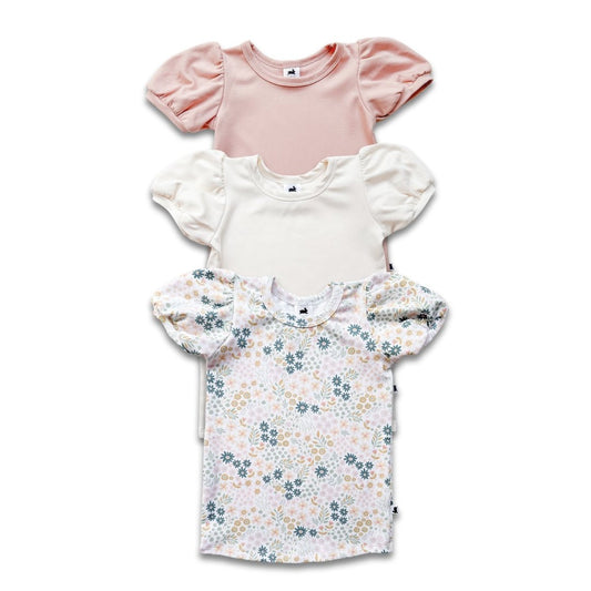 Youth Bamboo Puffed Sleeve T-shirt — Last Call-1